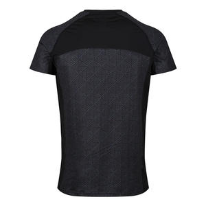 T-shirt d'été à col rond imprimé par transfert de chaleur OEM de haute qualité pour hommes en gros - Product Image 2