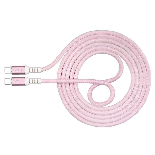 Trending 240W 100W Type C Cable Cotton Braided Fast Charging 2.0 USB C to USB C Data Cables Rapide for IPhones Android Laptop