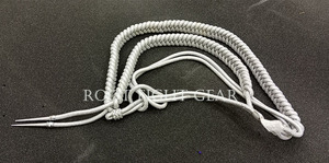 สายสะพายยุทธวิธีคุณภาพสูง ทำจากไมลาร์สีเงิน ถักอย่างดี หัวทองเหลือง ปรับแต่งสีและวัสดุได้ ราคาถูก - Product Image 2