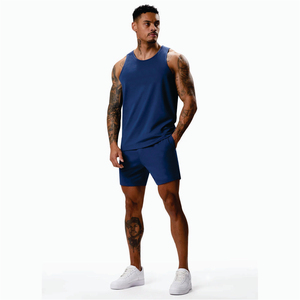 Custom Wholesale Fitness Sports Workout Gym Clothing Tank Top Bodybuilding <b>Stringer</b> <b>Vest</b> Custom Cotton Gym Mens Running Singlet - Product Image 3