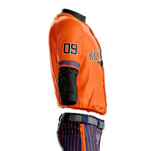 Maillot de football américain personnalisé et respirant et durable, ensembles d'uniformes de baseball et softball, nom de l'équipe, logo à manches courtes - Product Image 4