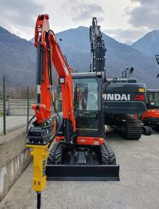 Kubota ligeramente usado, cargador frontal de oruga, cilindro hidráulico Huade, caja de cambios, motor de núcleo PLC, bomba de cojinete de Motor - Product Image 3