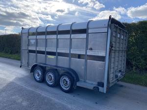 Remorque à bétail à trois essieux de bonne qualité 2026, 14 pieds (remorque pour bétail / moutons 4×4 à vendre) - Product Image 6
