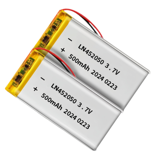 37V 3.7V 500mAh Lipo452050 502050 充電式ポーチ型リチウムイオン452050ポリマー小型電池 - Product Image 2