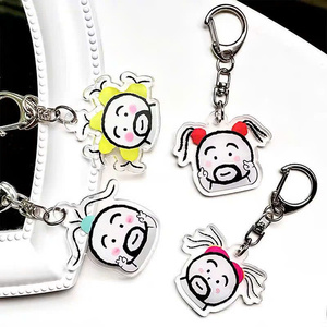 พวงกุญแจไมกา ตัวละครแปลกใหม่ ไม่ซ้ำใคร ตลก ของที่ระลึกสไตล์วินเทจ ผลิตในเวียดนาม ของตกแต่ง - Product Image 5