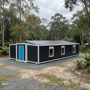 Maison conteneur pliable personnalisée avec salle de bain, mini-maison <span class=keywords><strong>solaire</strong></span>, maisons pliables de luxe pour habitation - Product Image 2