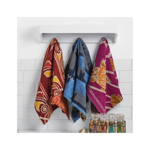Textured Floral <b>Kitchen</b> Towel Cotton 40x60cm 180GSM 200TC Speckled Dish <b>Cloth</b> BSCI Low MOQ OEM ODM India Hospitality Trade - Product Image 5