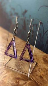 Pendientes de Resina Bordados a Mano, Joyería de Moda de Acero Inoxidable para Mujeres y Niñas, Estilo Clásico para Bodas, Alta Calidad - Product Image 4