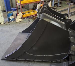 Godet de nivellement QS60 résistant à l'usure, godet d'excavatrice robuste pour la préparation du terrain, le nivellement et le remblaiement - Product Image 3