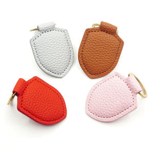 Porte-clés en cuir imprimé par sublimation léger, organisation élégante des clés, design fonctionnel, accessoire de mode - Product Image 5