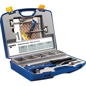 <b>Blind</b> Rivet Nut Assortment Box 156-Piece GBM10 Pliers M4-M6 in <b>Plastic</b> Case for GESIPA - Product Image 1