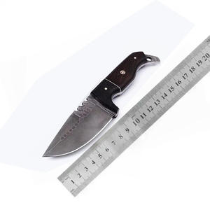 Meilleur couteau utilitaire de survie en plein air pour le camping et la chasse 1095 lame fixe tactique en acier à haute teneur en carbone prise en charge OEM/ODM - Product Image 6