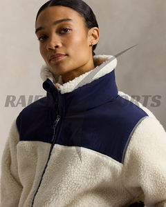 Pull décontracté d'hiver pour femmes de très haute qualité, col rond, bouton sur le devant, 100% laine, anti-boulochage, vente en gros personnalisée - Product Image 2