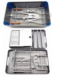 Kit de Instrumentos Ortopédicos Veterinarios de Alta Calidad, Juego de Cirugía Manual para Fragmentos Pequeños, OEM y Herramientas de Instalación de Implantes Veterinarios - Product Image 2