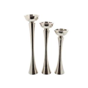 Handmade Luxurious Metal <b>Candle</b> Stand Simple <b>Plain</b> Embossed Design for Christmas Wedding Party Event Decorative <b>Candle</b> Pillar - Product Image 2