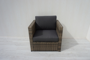 Made in Vietnam Modern Classic All-Weather Rattan Sofa Set KD Steel Frame with Cushions for Garden Outdoor Patio Leisure - Product Image 4