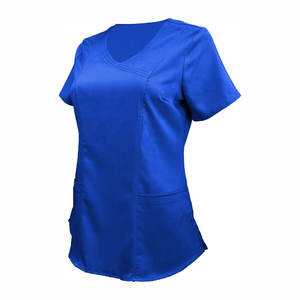 Hauts de gommage d'hôpital pour femmes OEM dans un nouveau style vente en gros hauts de gommage d'infirmière de taille personnalisée respirants à séchage rapide de qualité supérieure - Product Image 3