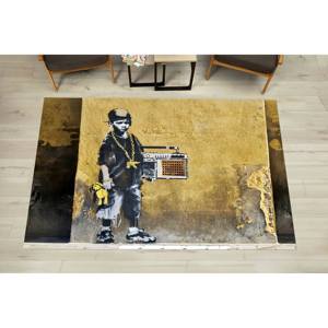 Tapis imprimé en 3D unique, tapis de décoration de bureau, tapis facile à nettoyer, cadeau de pendaison de crémaillère, tapis à poils doux - Product Image 4