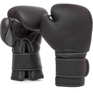 Guantes de entrenamiento de boxeo profesional Diseño personalizado Guantes de boxeo de PU Guantes de boxeo de cuero baratos - Product Image 5