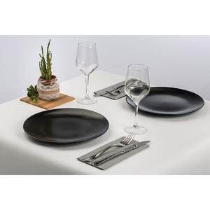 Tovaglia Bianca 100x100cm, Salviette Morbide Asciutte, 100 Pezzi, B2B - Product Image 1