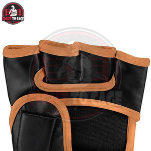 Guantes de Boxeo Cómodos de Media Palma con Cierre de Velcro, de Microfibra y Cuero, con Logotipo Personalizado de Primera Calidad, Precio al por Mayor - Product Image 4