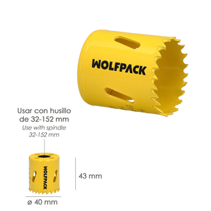 Corona per Sega Bimetallica Ø 40 mm. - Product Image 2