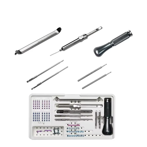 DIVIED INTERNATIONAL Plaque de reconstruction maxillo-faciale réutilisable 2,4 mm L avec vis en titane et kit d'instruments manuels MOL - Product Image 2