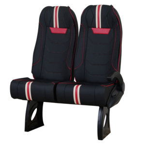 Asiento de pasajero para furgoneta, Minibus, autobús, lanzadera, Panel de carga, furgoneta con accesorios, reposabrazos, bandeja de comida, red para revistas - Product Image 3