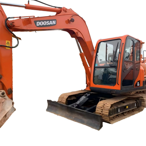 Excavatrice d'occasion DOOSAN DX80, 8 tonnes, modèle 2024, origine coréenne, composants principaux en stock, à vendre - Product Image 6