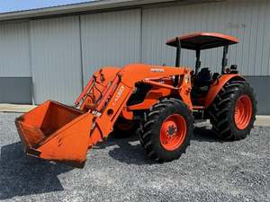 Tractor a pie Kubota M9540 4x4 con motor diésel de 80HP para uso en jardín y granja aplicable al por menor - Product Image 2