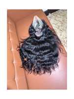 Perruque HD Lace Front en cheveux indiens bruts, perruque 100% cheveux humains vierges Lace sans colle alignés sur les cuticules, perruque Lace Frontal pour femmes noires