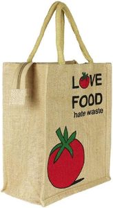 Sacs en toile de jute durables avec poignées Logo personnalisé pour usage multiple Forme rectangulaire faite à la main de qualité supérieure écologique - Product Image 5