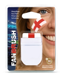 Pintura Facial al por Mayor para Aficionados al Fútbol de Inglaterra 2026, Fabricada en Francia, 48 Naciones, Colores y Logotipos Personalizados - Product Image 1