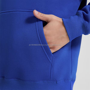 Suministro Directo de Fábrica, Conjuntos Deportivos Ecológicos Personalizados para Hombre, Sudadera con Capucha, Traje de Entrenamiento para Gimnasio, Transpirable, Invierno, Color Sólido - Product Image 5