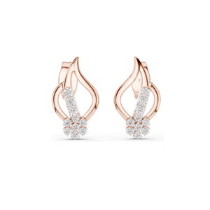 Boucles d'oreilles en diamant CVD de laboratoire 0,2 ct VVS-VS EF pour femmes, or 18 carats, 14 carats, 10 carats et argent 925, or rose, or jaune, or blanc - Product Image 2