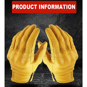 Gants de course en vrac Tissu en maille et cuir résistant aux chocs pour l'équitation de moto en plein air - Product Image 6