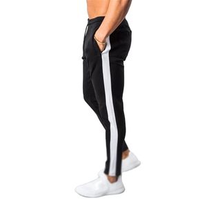 Pantalones ajustados para correr para gimnasio para hombre, pantalones de chándal atléticos musculosos para culturismo, fitness y entrenamiento deportivo - Product Image 5