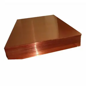 Copper Sheet/Coil Mill Finish Surface Decoration Industry Non-Alloy Brass Plate Bending Welding Copper Sheets