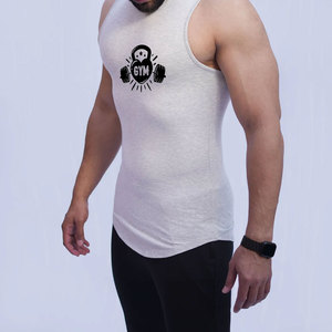 Débardeurs Slim Fit pour hommes Vêtements de sport personnalisés Stringers Training Fitness Bodybuilding Tapered Tops Offre Spéciale pour garçons Activewear - Product Image 2