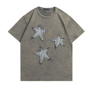 Camiseta Unisex de Algodón 100% con Estampado Oversize, Bordado y Apliques – Compra Tops Bordados Premium y Camisetas Exclusivas con Parches - Product Image 2