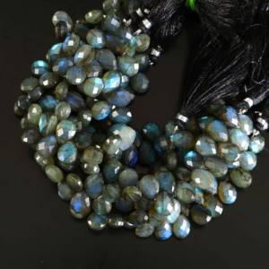Cuentas de Labradorita Azul Brillante Facetadas en Forma de Pera, Cuentas de Piedras Preciosas de Labradorita Natural, Alta Calidad, Suministro al por Mayor del Fabricante, Venta al por Mayor - Product Image 3