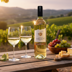 Castillo de sarrion, trắng bán ngọt, airen và macabeo, rượu vol 11%, cấp Nhập Cảnh, 0,75lt, từ castilla La Mancha. - Product Image 4