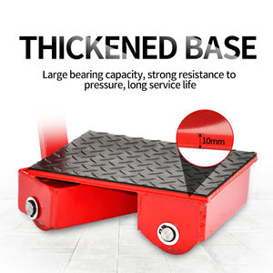 عربة نقل البضائع ذات 6 عجلات بحمولة 6 أطنان، عربة نقل الخزانات مع عجلات فولاذية أو بولي يوريثان - Product Image 5