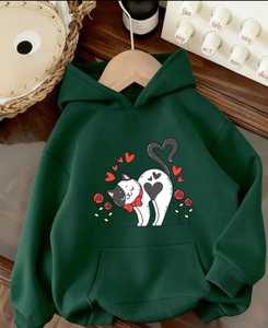 Stylish and Cozy Men's Winter Hoodie 100% Cotton with Digital Printing Embroidery Beaded Details-Customizable for Winter Wear - Product Image 4