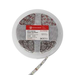 Tira de Luces LED RGBW de 12 V, 14 W, Chip Dual SMD5050+SMD2835, 60 LED/m, IP20, Cinta LED Flexible para Iluminación Decorativa de Gabinetes de TV en el Hogar - Product Image 1