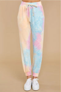 Precio al por mayor impreso sublimación chándal Tie Dye transpirable ligero 100% algodón Top Trending Tie Dye mujeres chándal - Product Image 4