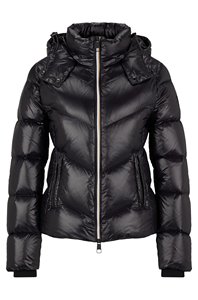 Zip up <b>with</b> <b>hooded</b> <b>Hooded</b> Linen Bubble <b>Padded</b> Coat <b>Gilet</b> Ladies Winter Wrap Duvet Short Oem Custom <b>Women</b> puffer jacket - Product Image 6