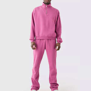 Chándal Informal de Invierno para Hombre de Calidad Superior a Bajo Precio, 100% Algodón, Forro Polar Transpirable, Diseño Más Reciente, Logotipo de Marca Estampado - Product Image 4