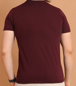 Camiseta lisa de verano de algodón 100% de alta calidad para hombre, camisetas transpirables de manga corta con cuello redondo y logotipo personalizado - Product Image 5