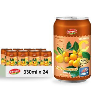 Jojonavi 330ml Jugo de Calamansi Natural Recién Exprimido y Esterilizado con Sabor a Mango, Fabricado con Certificación ISO, Puré, Muestra Gratuita, Venta al por Mayor - Product Image 1